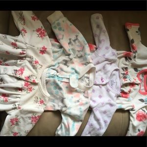 3 Month Baby girl pajamas
